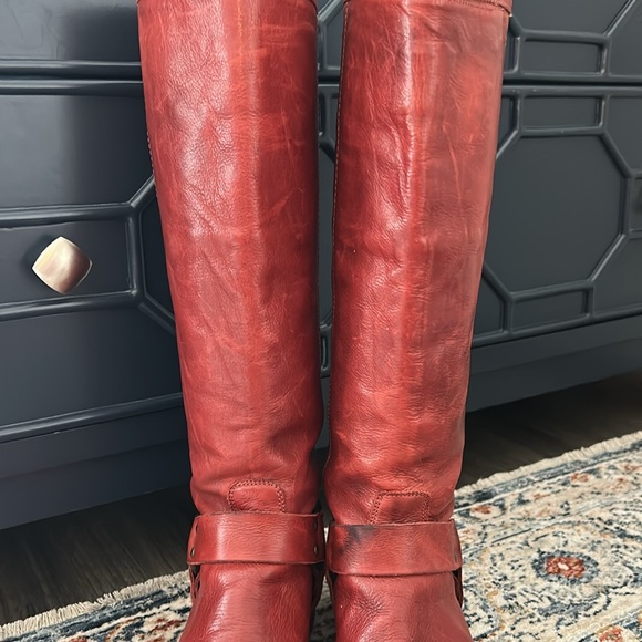 Frye Phillip Harness Tall Boots - Picture 9 of 12